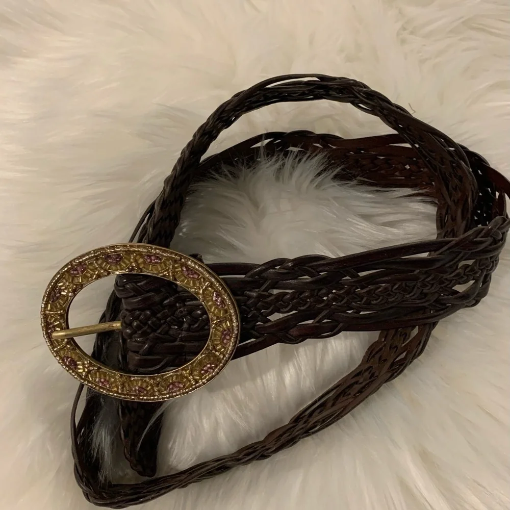 Western Flair Womens Belt. Leather. Measures 43”.​​​​​​​​​​​​​​​​​​​​​